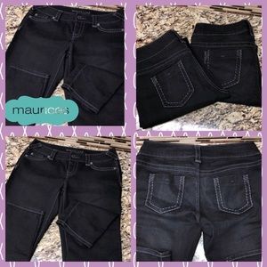 💥Last One💥Maurices woman’s skinny black jeans